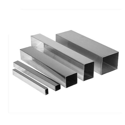सीमलेस ERW स्टेनलेस स्टील स्क्वायर ट्यूब पाइप 304 201 316 8K BA 2B 6mm-2500mm